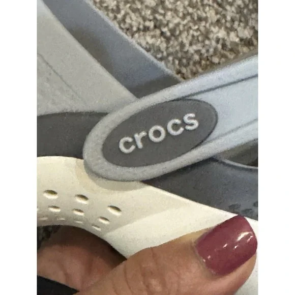 Crocs LiteRide 360 Clog Sandal Gray  Shoes Adult Unisex Size Men 4 / Women 6 - Picture 4 of 5